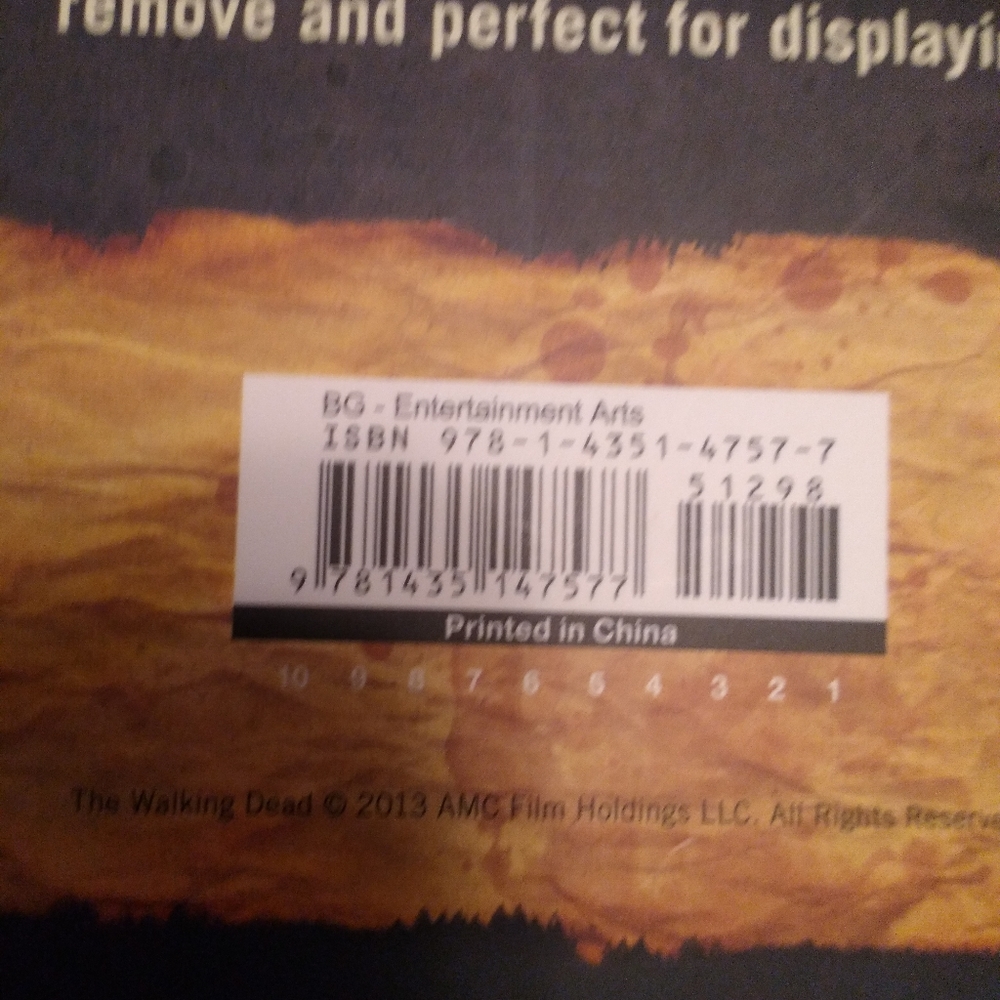 Walking Dead Poster Collection Excellent Condition - Picture 3 of 8